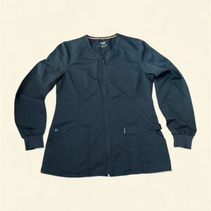 STRETCH Millie - Women's 3-Pocket Zip Front Scrub Jacket - Size: SMALL